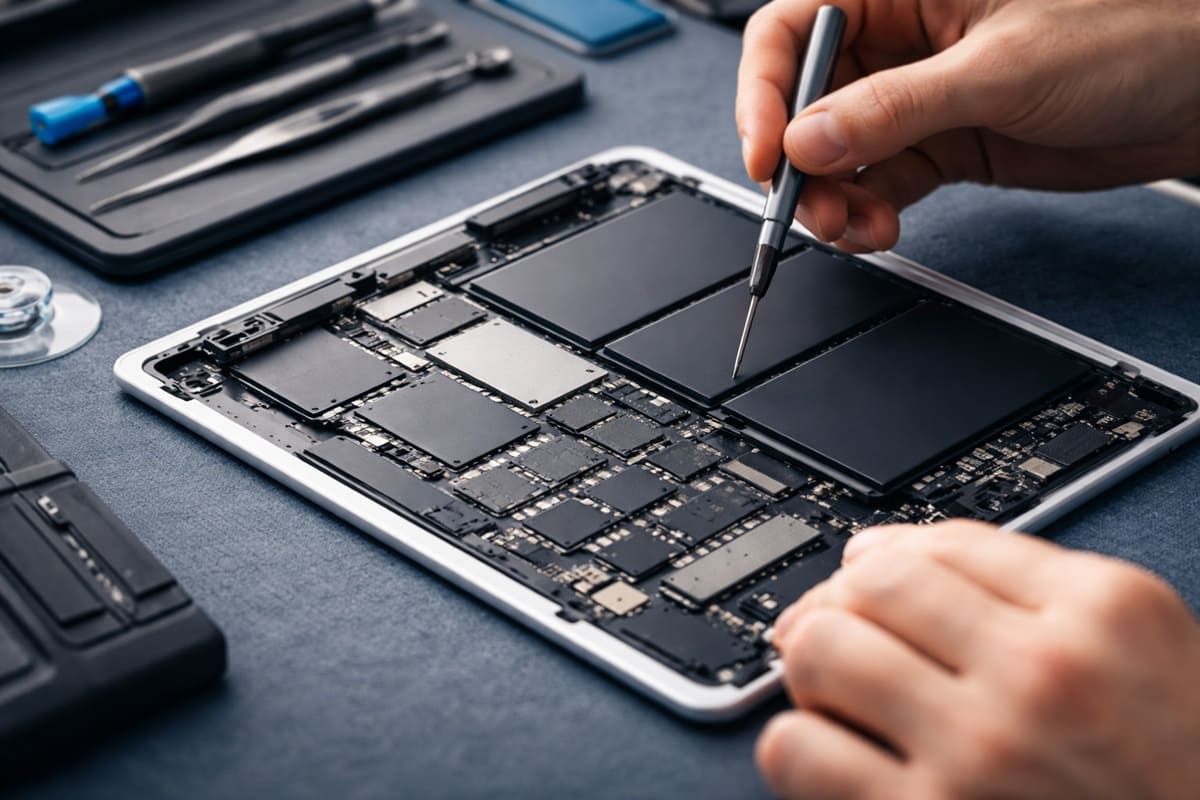 batteria ipad da cambiare